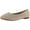 Nude Sparkle, variant on De Blossom Girl Harper-II-31 Sparkle Pearl Closed Toe Slip on Dress Pumps Flat Shoes