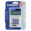 Casio SL300VC-BE 8-Digit Calculator, Protective Plastic Wallet Case, Blue