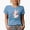 Baby Blue, variant on Distressed Bunny Babe, Easter Sunday or Day - Cute Rabbit Art, Favor, Souvenir or Merch Gift, White T-Shirt, 3XL