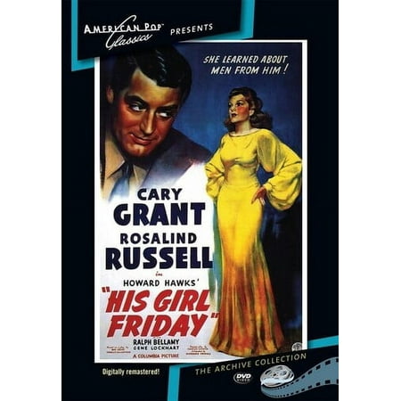 His Girl Friday (DVD), American Pop Classic, Comedy