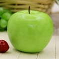 thumbnail image 3 of Fake Fruit Artificial Apples for Home Kitchen Table Basket Decoration 8pcs (Green Apples), 3 of 3