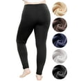 thumbnail image 3 of Stretch Is Comfort Women's Plush Minky Fleece Leggings | Adult Small- 5x, 3 of 7