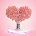 WANGJIAOID Heart Shaped Paper Tree Flowering Colorful Growing Tree Toy wangjiaoid-heart-shaped-paper-tree-flowering-colorful-growing-tree-toy