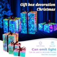 thumbnail image 1 of Christmas Decorations Clearance!! 3 Pcs Christmas Lighted Gift Boxes, Christmas Decorations Outdoor Lighted Box for Christmas Tree Decorations, Xmas Light Up Gift Box Indoor Christmas Decor, 1 of 9