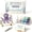 Sea Glass Art Kit - Octopus, variant on Sea Glass Art Kit, DIY Sea Glass Mosaic Art Kit, Ocean-Themed Seaglass Craft Kit with Colorful Glass Pieces, Beautiful Ocean-Inspired Artwork, Coastal Home Decor Creative Handmade Gift (Dolphin)
