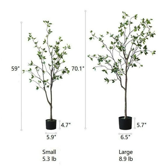 Artificial Green Leaf Tree