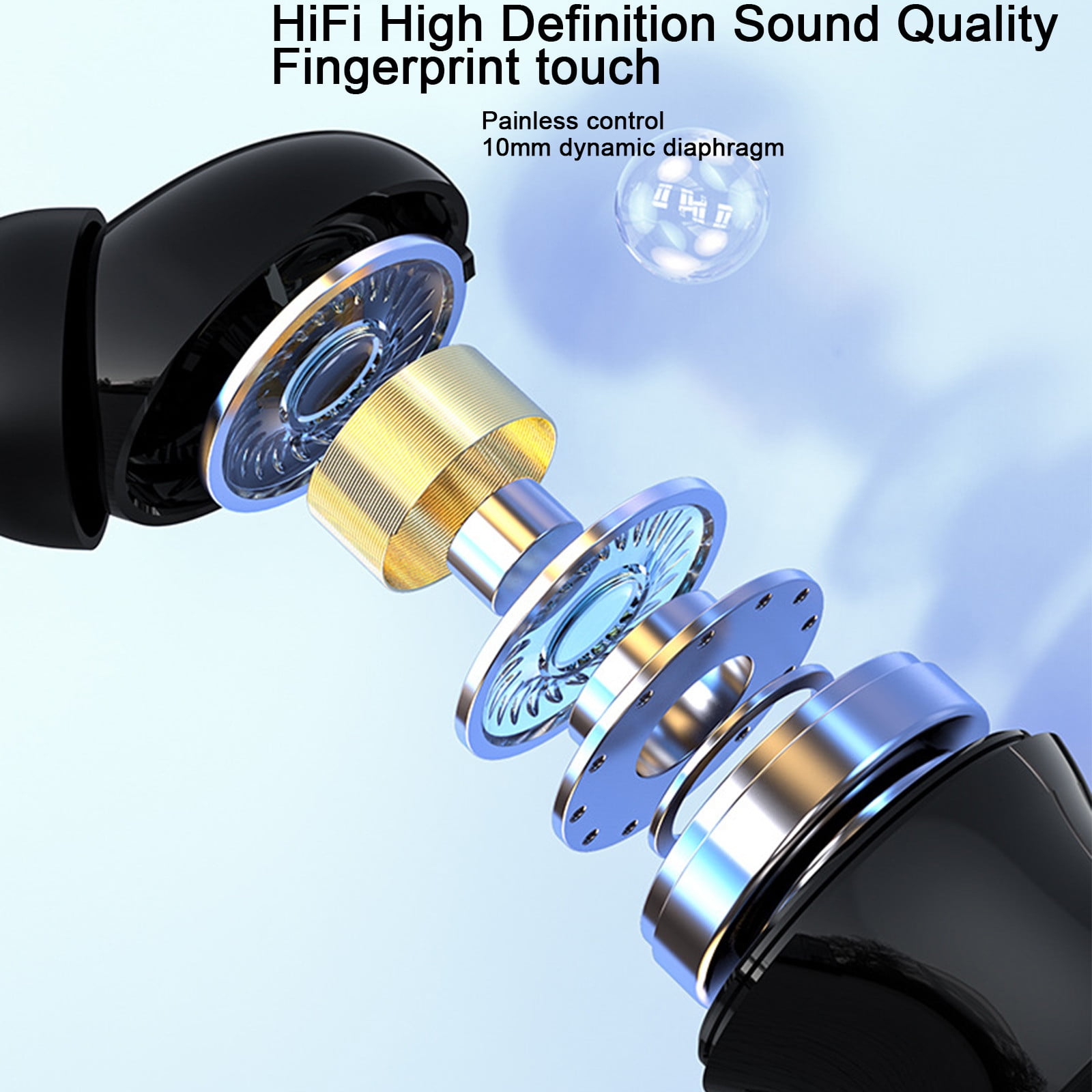 ClearanceGaming Headset with Bluetooth 5.2, 60h Battery Life, Noise Cancelling Microphone,Surround Sound, Rgb Lighting, Ideal for Pc, For Running, Gym, And Workouts.12e