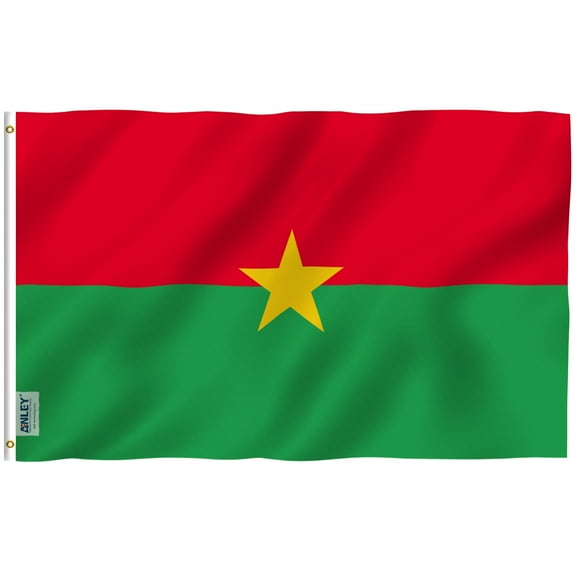 ANLEY 3 ft x 5 ft Burkina Faso flag - the Republic of Burkina Faso Flags Polyester