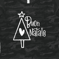 thumbnail image 4 of Inktastic Buon Natale Christmas Tree with Heart and Star Women's T-Shirt, 4 of 5