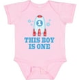 thumbnail image 3 of Inktastic 1st Birthday Boy Rocket Ship Boys Baby Bodysuit, 3 of 5