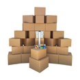 thumbnail image 1 of UBOXES Moving Boxes - 2 Room Bigger Smart Moving Kit - 28 Boxes,Tape, More, 1 of 8