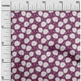 thumbnail image 1 of oneOone Cotton Cambric Dark Magenta Fabric Florals Fabric For Sewing Printed Craft Fabric By The Yard 42 Inch Wide, 1 of 4