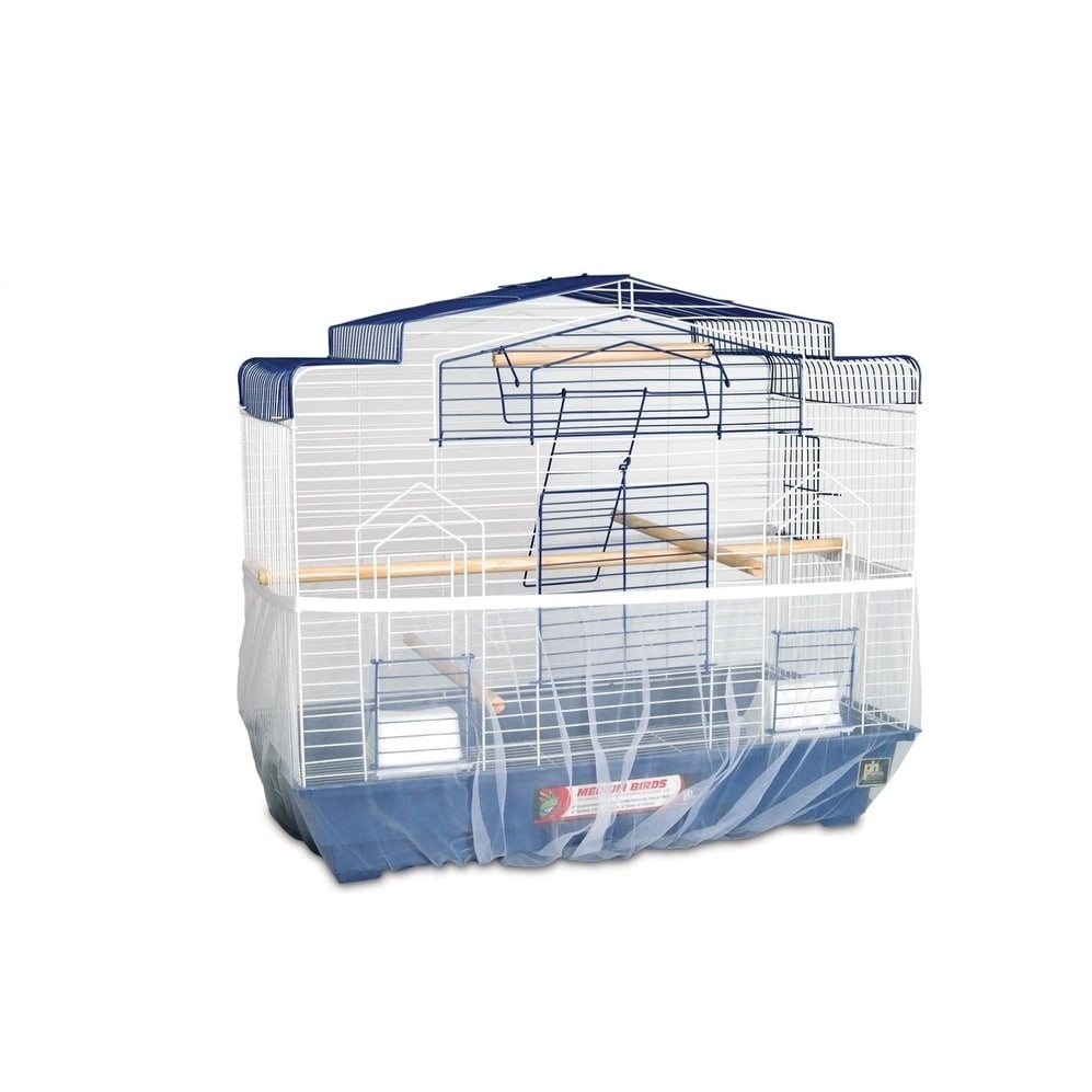 Mesh Bird Seed Catcher 8" H