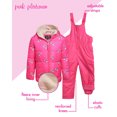 thumbnail image 2 of Pink Platinum Girls' Snowsuit - 2 Piece Insulated Ski Jacket and Snow Bib (Size: 12M-4), 2 of 2