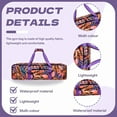 thumbnail image 3 of TELOLY Yoga Mat Bags,Oxford Cloth Yoga Mat Carrier,27.95"*7.48"*6.30" Wet-Dry Separation Yoga Bag,Style2, 3 of 7