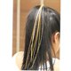 thumbnail image 5 of FUT Extensiones de cabello con clip para coleta de garra para mujer, 18.0 in de largo, rizado, color marrón claro ondulado, 5 of 5