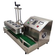 INTSUPERMAI Bottle Cap Sealer Continuous Electromagnetic Induction Sealer Bottle Sealing Machine 220V