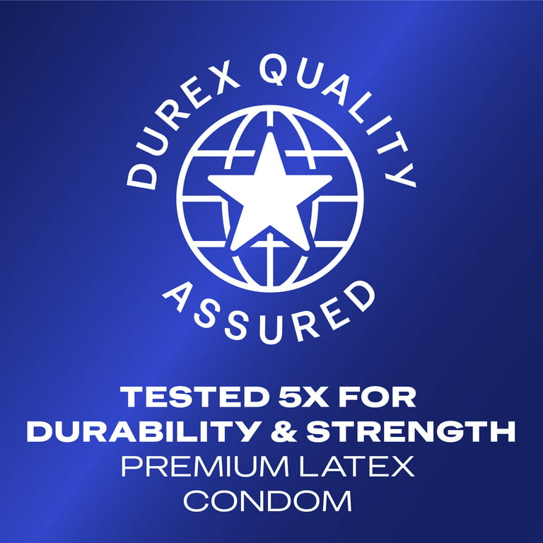 Xxx Sexy Best Beautiful Dotted Condom Video - Durex Condom Prolong Natural Latex Condoms, 12 Count - Ultra Fine, ribbed  and dotted with delay lubricant, Regular Fit - Walmart.com
