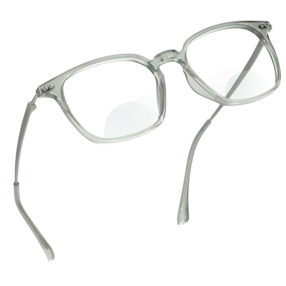 LifeArt Bifocal Reading Glasses with Round Lenses, Blue Light Blocking Glasses, Gaming Glasses, TV Glasses for Women Men, Anti Glare (Brown Tortoise, +0.00/+3.00 Magnification)