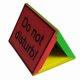 thumbnail image 1 of Bloque de Señalización Triangular Desmontable para Escritorio de Oficina, Letrero de "Adelante", Indicador de Estado "No Molestar" para Espacios de Trabajo de Reuniones, 1 of 1