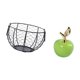 thumbnail image 5 of Cesta de huevos,Cesta multiusos para huevos,cesta tejida de alambre de hierro,Cesta de almacenamiento de alambre para huevos Cesta de almacenamiento portátil,Estatua,Escultura de fruta, 5 of 8