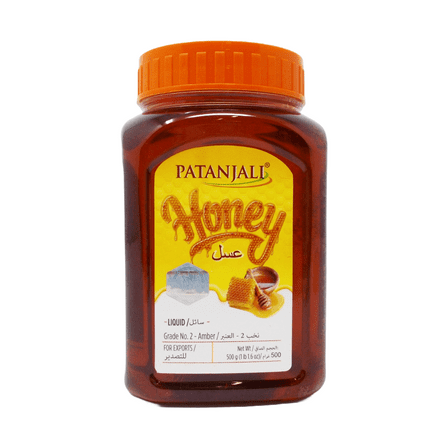 Patanjali Pure Honey, 1.76 lb Jar - Natural Sweetener, Gluten-Free