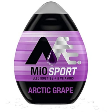 Mio Sport Electrolytes Arctic Grape Naturally Flavored Liquid Water Enhancer 1 Count 1.62 Fl Oz