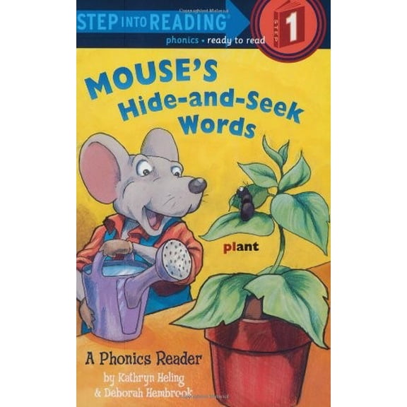 Pre-Owned Mouse's Hide-and-Seek Words (Step into Reading) (Paperback) 0375821856 9780375821851