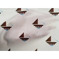 thumbnail image 5 of oneOone Cotton Cambric Brown Fabric Nautical Sewing Fabric By The Yard Printed Diy Clothing Sewing Supplies 56 Inch Wide, 5 of 5
