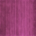 thumbnail image 1 of Ahgly Company Indoor Square Abstract Purple Contemporary Area Rugs, 4' Square, 1 of 4