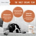 thumbnail image 6 of Chew + Heal Dog Anxiety & Stress Relief Vitamin (60 Chews) Calming Support Supplements for Travel, Storms, Fireworks, 6 of 8