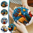 thumbnail image 1 of Sentmoon Crochet Starters Wool Felts Painting with Embroidery Frame Needle Felts Material Pack Diy Needle Felts Suitable for Beginners To Crafts, 1 of 6