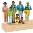 thumbnail image 2 of African American Doll Family 8Pcs, 2 of 4