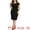 Black, variant on Plus Size Office Vintage Pencil Dress Bodycon Dress 1X Black