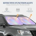 thumbnail image 7 of Picia Fish Scale1 2 Piece Car Windshield Sun Shade Foldable | Foldable Sun Shield for Front Window Blocks UV Rays and Keeps Your Vehicle Cool-Small, 7 of 7