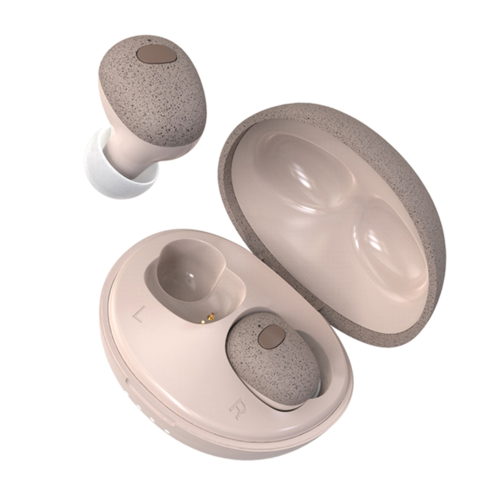 TWSWirelessly BT5.0 Headsets Portable Binaural Earbuds with