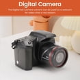 thumbnail image 4 of Cámara Digital Cámara Vlog Fotografía Zoom Digital 16 X Cámara SLR HD 720P Cámaras Fotográficas Antivibración para Transmisión en, 4 of 10