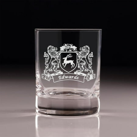 

Edwards Irish Coat of Arms Old Fashioned Tumblers - Set of 4