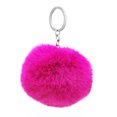 thumbnail image 1 of Qarigey LLavero de pompón, llavero de moda, colgante portátil, bolso, monedero, decoración, pompón, borlas, llaveros Ropa, zapatos y accesorios Miscelánea rosa claro rojo, 1 of 6