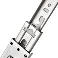 thumbnail image 5 of 10" - 22" Stainless Steel Drawer Slides Soft Close Drawer Track Rail Sliding Three-Section Cabinet Slides Furniture Hardware, 5 of 6