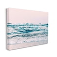 thumbnail image 3 of Stupell Industries Pink Sunrise Sea Waves Nature Photography Gallery Wrapped Canvas Print Wall Art, 48 x 36, 3 of 7