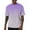 Purple-J, variant on Men'S Gradient T Shirt Short Sleeve Round Neck Tee Summer Tops Purple-J XXXL(XXXL)