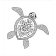 thumbnail image 3 of Turtle Duvet Cover Sets, Turtle Design Tattoo Style Doodles Floral Ornaments, Bedding Set with 2 Duvet Covers & 4 Pillowcases, 2 Pack King Size, White Black, by Ambesonne, 3 of 7