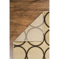 thumbnail image 3 of Linon Home Décor Elegance Area Rug Collection, Beige and Navy, 8' x 10', 3 of 6