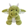 thumbnail image 1 of Muñeco de peluche de dragón volador de dibujos animados suave, juguete de peluche de dragón para niños Verde, 1 of 9