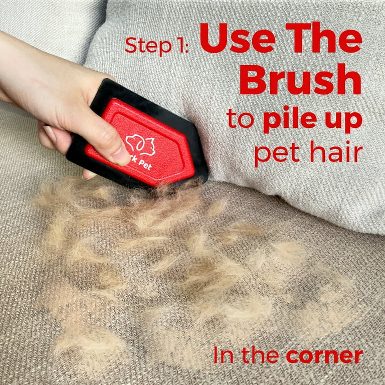 Ozark Pet Pet Hair Remover Kit with Roller and Edge Sweeping