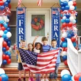 thumbnail image 3 of 4Th Of July Patriotic Party Decorations Independence Day American Flag Banner, 3 of 6