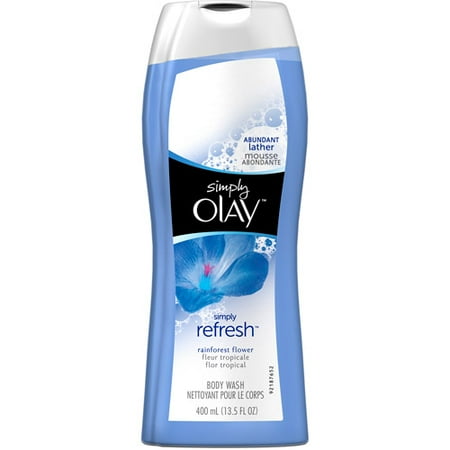 Olay Simply Refresh Rainforest Flower Body Wash, 13.5 fl oz