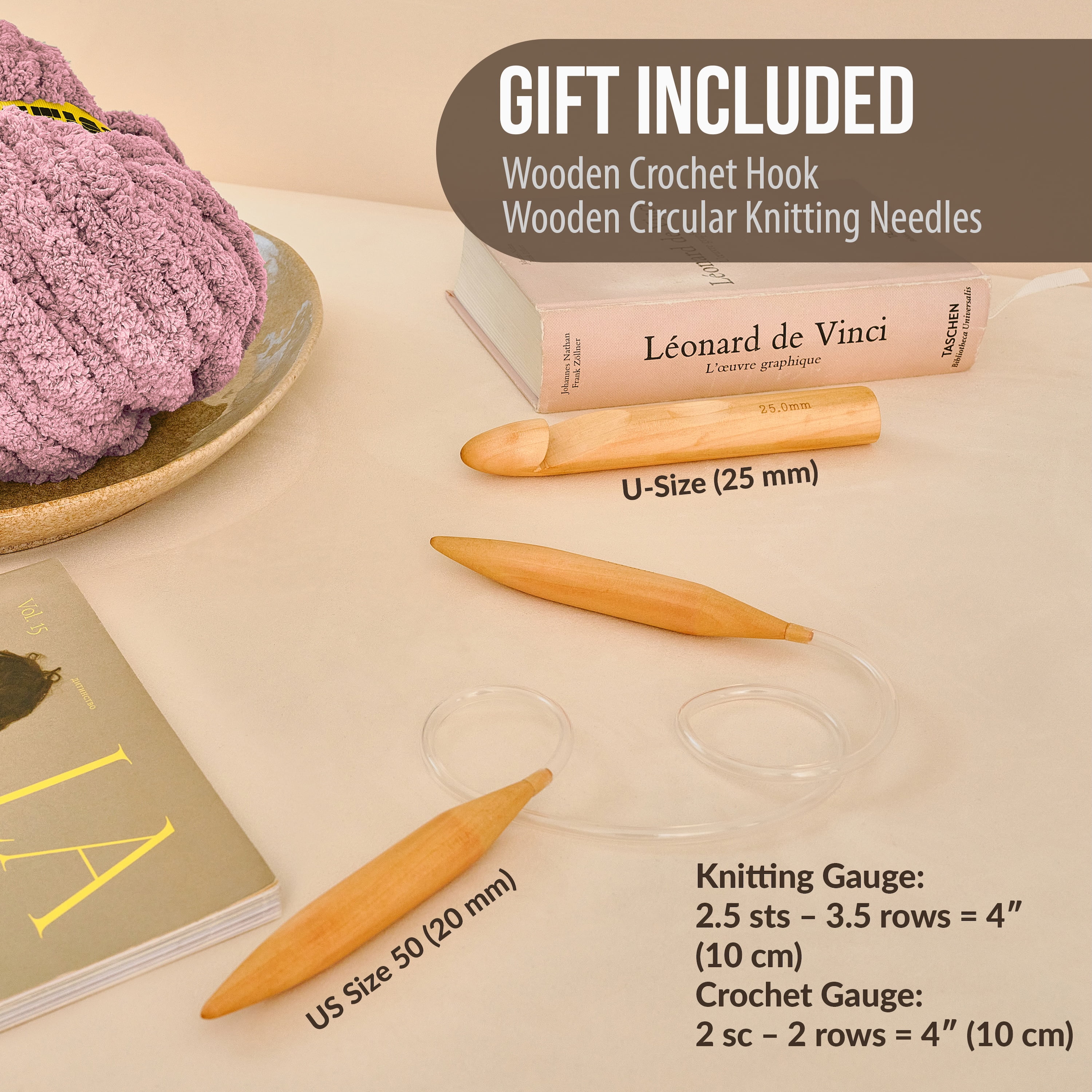 Craftiss Chunky Chenille Yarn for Crochet 8 Rolls - Dusty Pink Jumbo 7 Weight (27 Yds, 8 oz Skein) Bulky Thick Crochet Knit Blanket Chunky Yarn for Hand Knitting