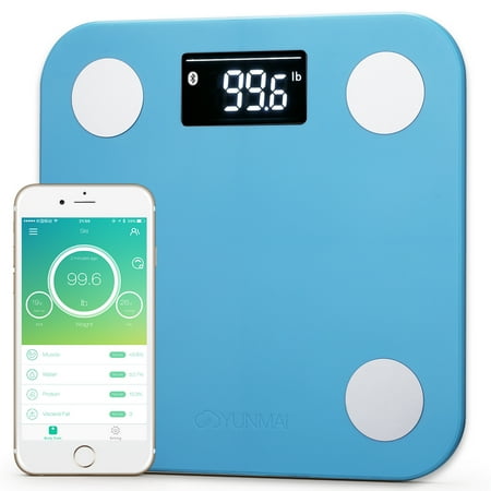 Yunmai Wireless Bluetooth Smart Scale with Body Fat & Protein Monitor + 10 Body Measurements!